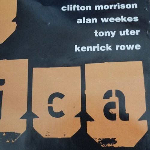 Jazz Jamaica Double Barrel promo poster used, 55x40 cm