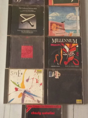 Audiophile & Jazz CD collection, 9 pieces, Telarc Chesky Inakustik