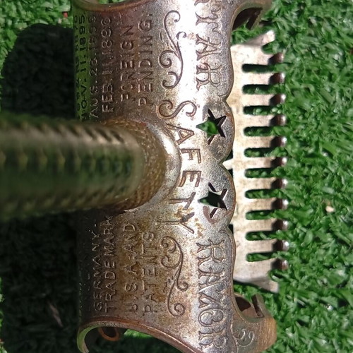 Star Razor used, 1896