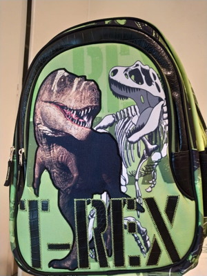Ολοκαίνουργιο σακίδιο πλάτης Graffiti Multi-Cases Dinosaur για παιδιά 6-9 ετών