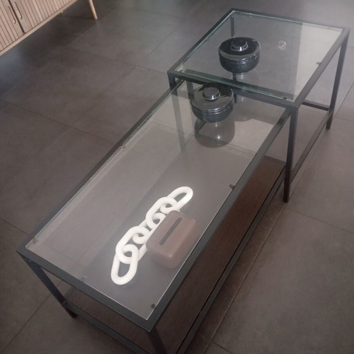 VITTSJÖ coffee tables set of 2 like new IKEA