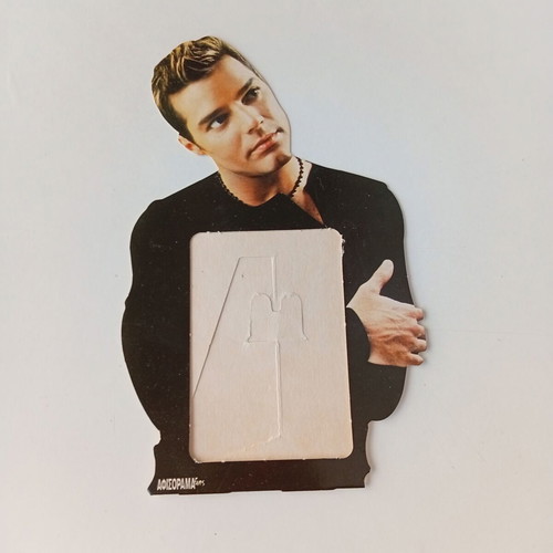 Ricky Martin paper frame in good condition