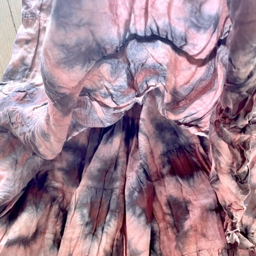Esmeralda Boho London long tie dye skirt one size like new
