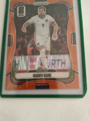 Harry Kane 2026 Panini Prizm FIFA World Cup πορτοκαλί Flash κάρτα