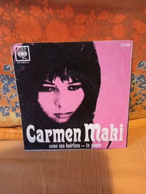 Δίσκος βινυλίου Carmen Maki Como Una Huerfana μεταχειρισμένος, pop