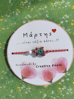 Stitch Martaki handmade bracelet made to order