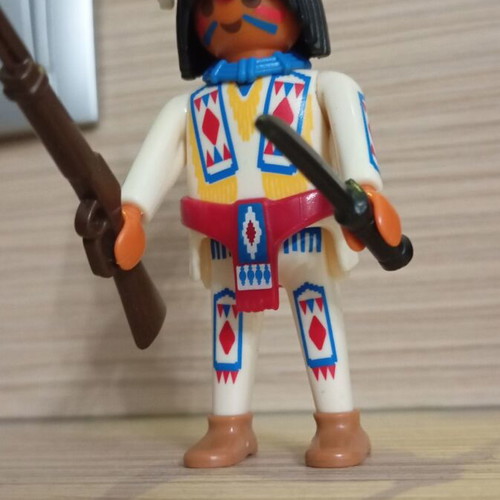 Playmobil Indian Chief figure like new