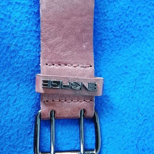 Energie leather men's bracelet like new, brown
