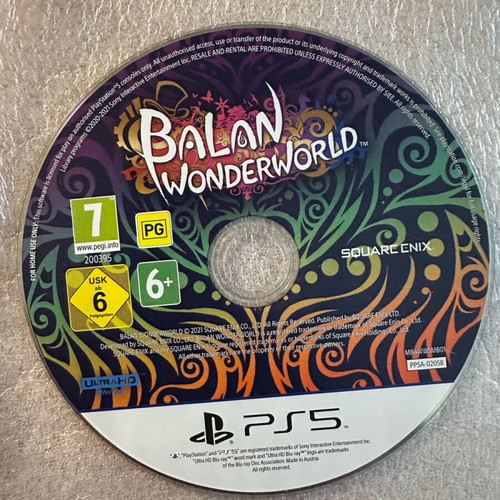 Balan Wonderworld for PlayStation 5 used