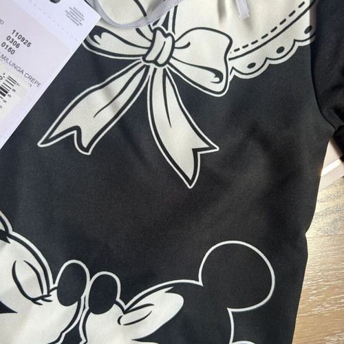 Monnalisa Minnie Mickey dress, size 7y, with tags