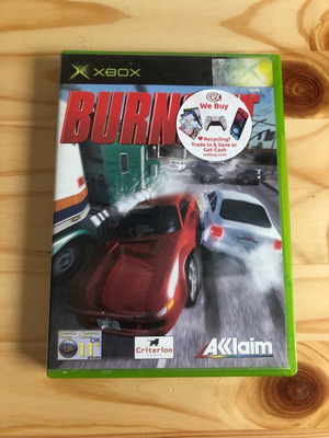 Xbox Original Burnout English used without manual