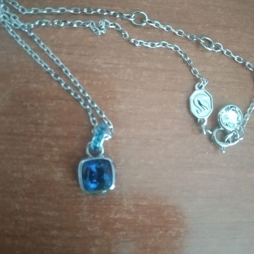 Swarovski pendant new, blue