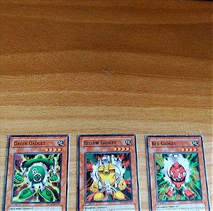 Green yellow and red gadget Yu-gi-oh! Yugioh