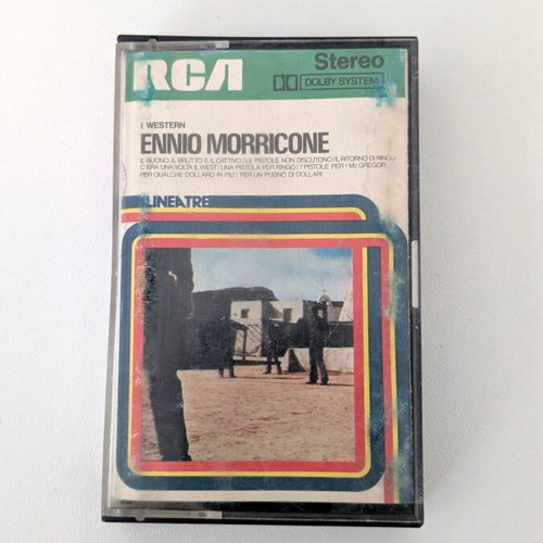 Ennio Morricone I Western audio cassette used