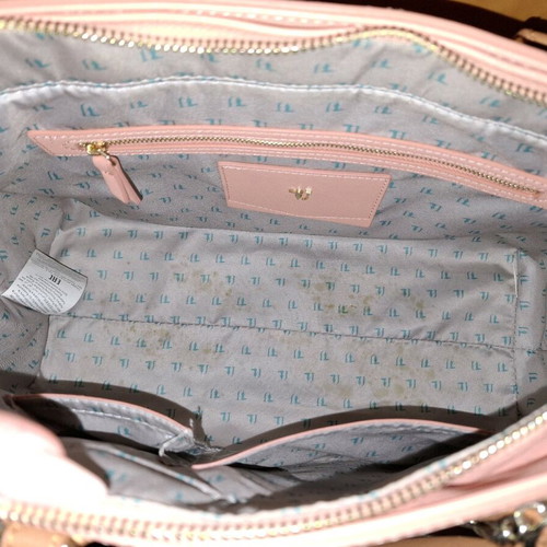 Trussardi Jeans Ischia 75B00000 pink handbag like new