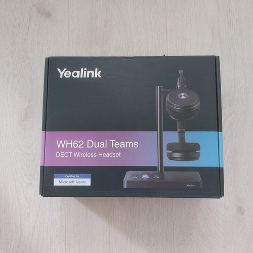Yealink WH62 Dual Teams DECT Wireless Headset new, professional office