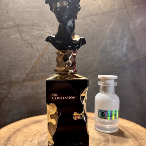 Lattafa His Confession Eau de Parfum 5ml decant