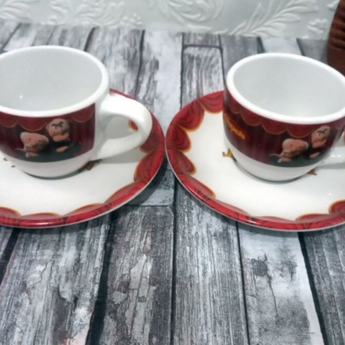 Muppet Show coffee cup set of 2 like new