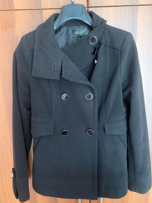 Osley short coat used, black, size L