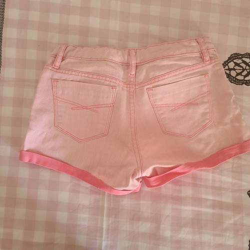 Jean shorts for girls Gap kids used, pink, size 164 cm