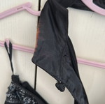 Σετ φούστα και μπλουζάκι μαύρο μεταχειρισμένο με μικρό ελάττωμα στον γιακά
