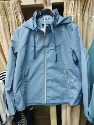 Yookie women's spring turquoise trench coat new with detachable hood