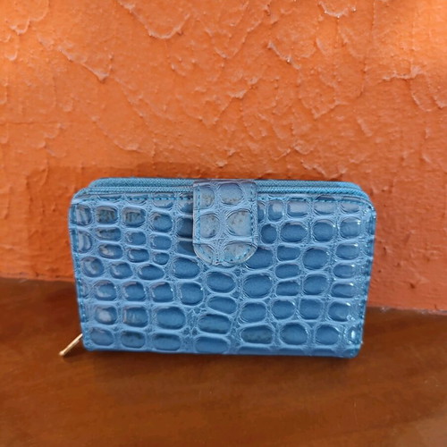 Women's trifold wallet new turquoise