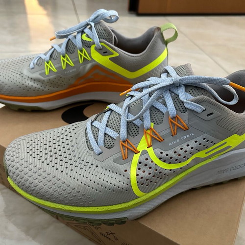 Nike React Pegasus Trail 4 Trail Running Shoes like new, gray, size 42