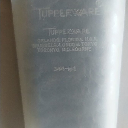 Tupperware vintage 70's ice pop molds set of 12 like new