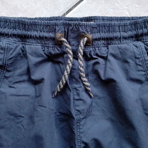 Boys' blue fabric pants Zara used size 140 cm