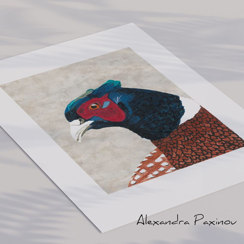 Pheasant Limited Edition Print New, Numbered A3