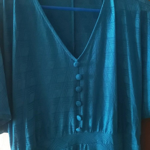 Zara women's dress new, green, size L