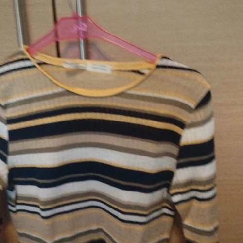 Haus Nikolaus women's sweater like new, black and beige, size M
