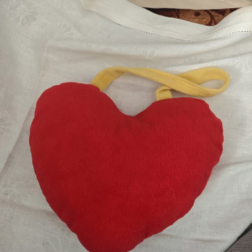 Heart decorative pillow like new