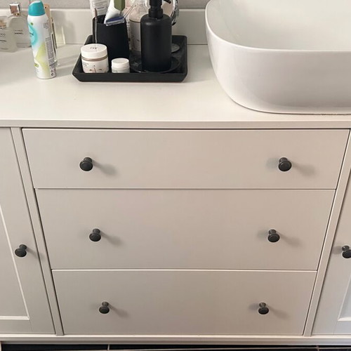 Bathroom sink like new, white, dimensions 49x15x39.5 cm