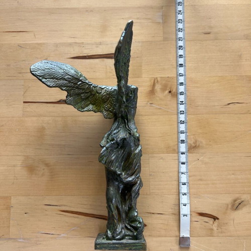Replica of Nike of Samothrace statue used, decorative