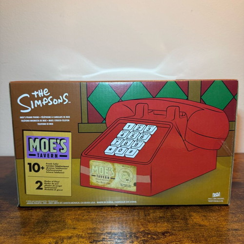 Jakks Pacific The Simpsons Moe Prank Phone Replica new