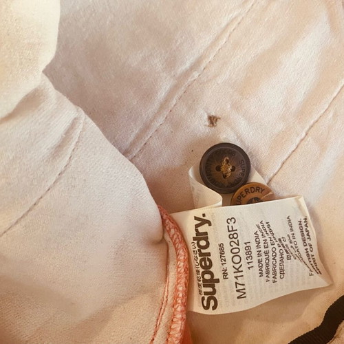 Superdry chino shorts like new, size M, pink