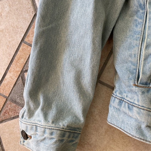 Bershka blue jacket used, size L