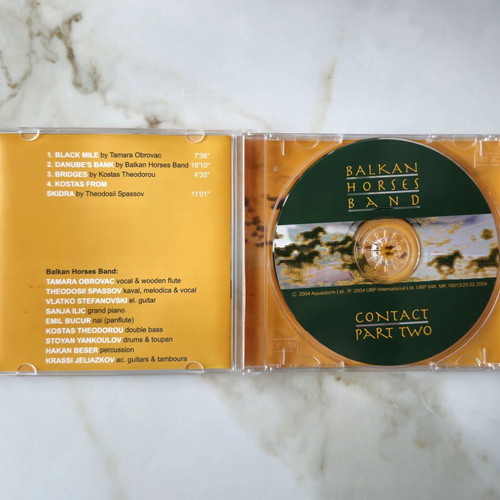 Balkan Horses Band Contact Part Two CD like new, traditional