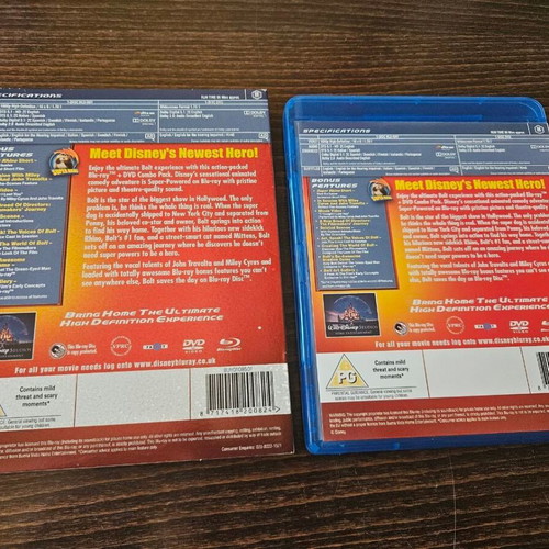 Bolt Blu-ray like new, animation with subtitles