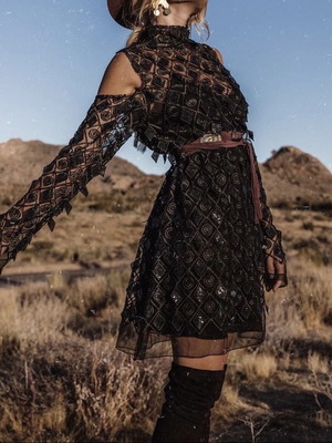 Nidodileda dress used, black, size S