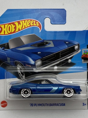 1970 Plymouth Barracuda Hot Wheels Mainline HW Roadsters 2024 new