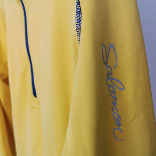 Softshell blouse Salomon like new, blue and yellow