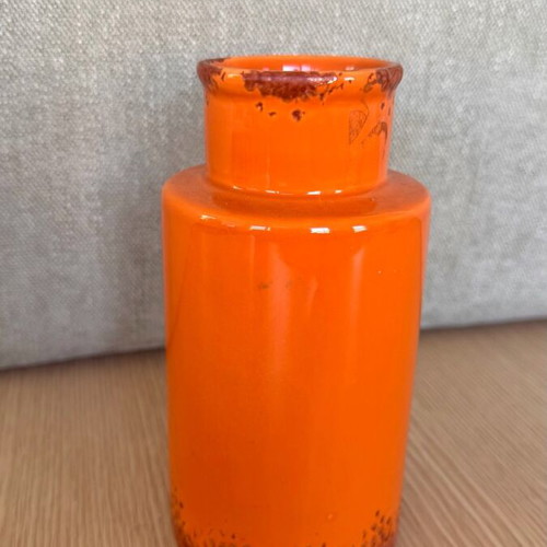 Decorative ceramic vase new, vintage Anderson's University print