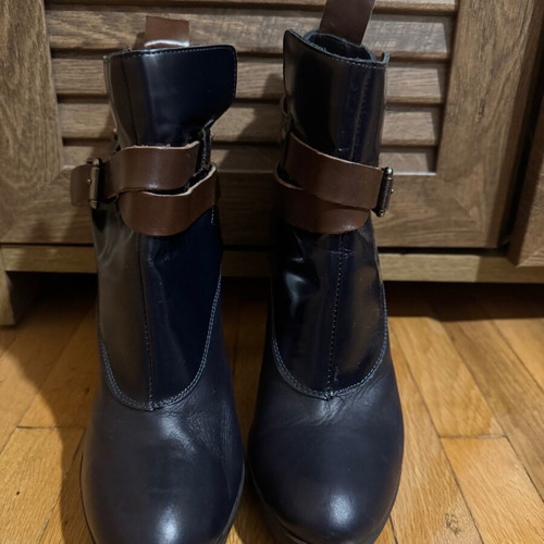 G-Star Raw ankle boots like new, blue with brown details