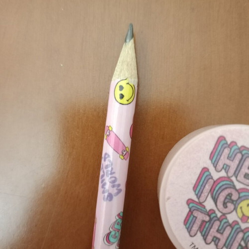 SmileyWorld stationery set like new with pencil and sharpener