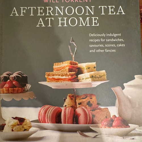 Afternoon Tea at Home cookbook new