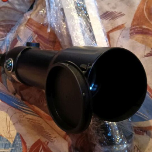 Telescope binoculars 80mm with tripod and case like new