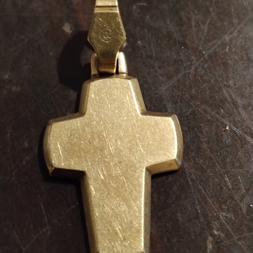 Gold Cross 14K used, modern and timeless design